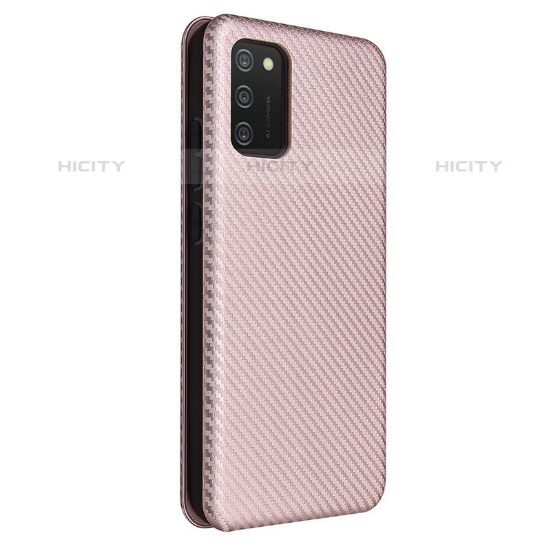 Funda de Cuero Cartera con Soporte Carcasa L09Z para Samsung Galaxy M02s