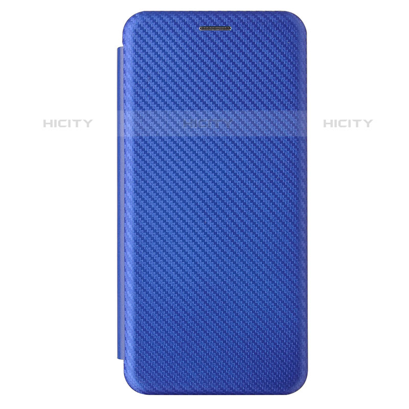 Funda de Cuero Cartera con Soporte Carcasa L09Z para Samsung Galaxy M02s Azul