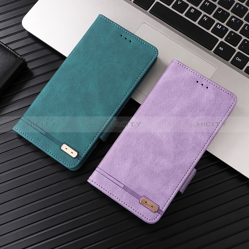 Funda de Cuero Cartera con Soporte Carcasa L09Z para Samsung Galaxy Z Fold3 5G