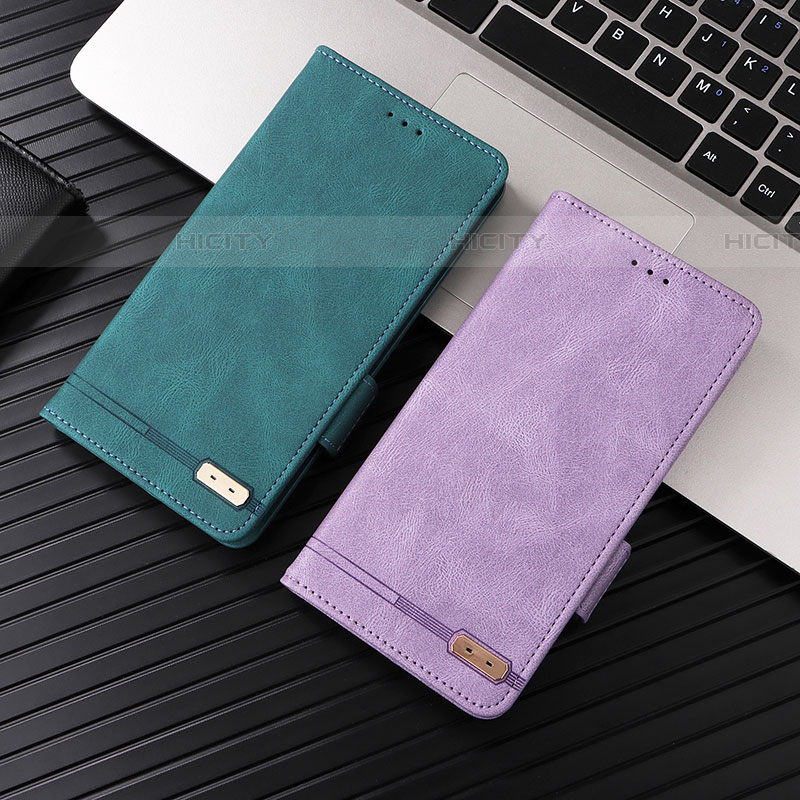 Funda de Cuero Cartera con Soporte Carcasa L09Z para Samsung Galaxy Z Fold4 5G