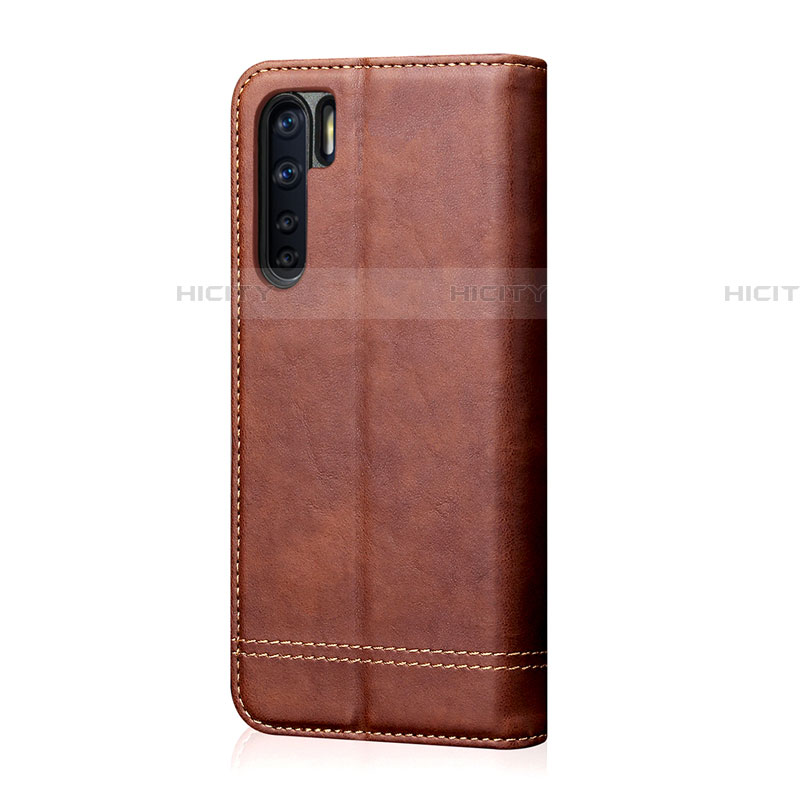 Funda de Cuero Cartera con Soporte Carcasa L10 para Oppo A91