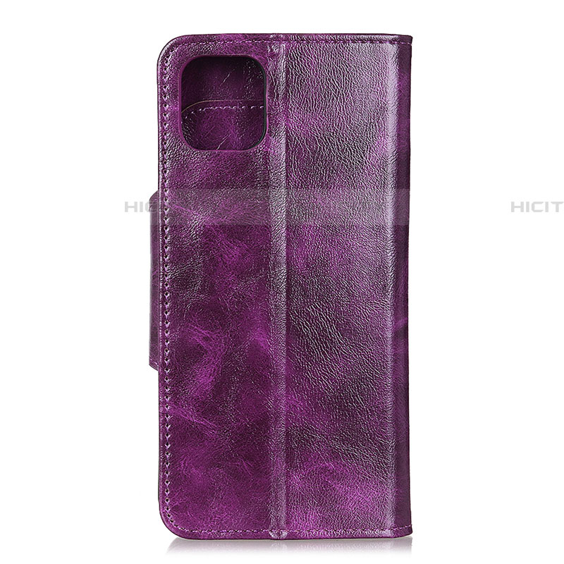 Funda de Cuero Cartera con Soporte Carcasa L10 para Samsung Galaxy A71 5G Morado