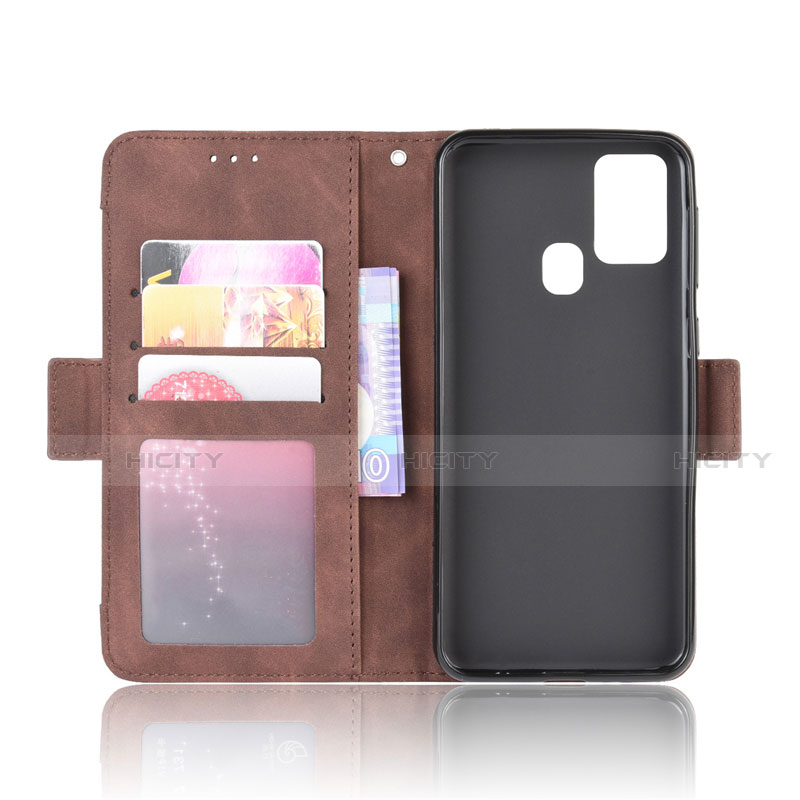 Funda de Cuero Cartera con Soporte Carcasa L10 para Samsung Galaxy M31 Prime Edition