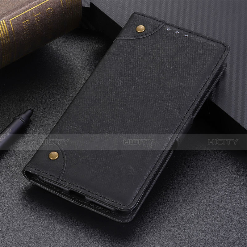 Funda de Cuero Cartera con Soporte Carcasa L10 para Samsung Galaxy S20 Lite 5G Negro