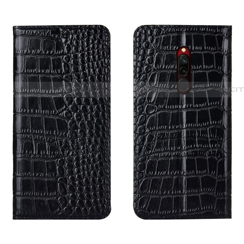 Funda de Cuero Cartera con Soporte Carcasa L10 para Xiaomi Redmi 8