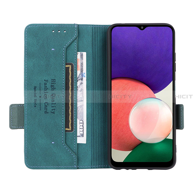 Funda de Cuero Cartera con Soporte Carcasa L10Z para Samsung Galaxy A22 5G