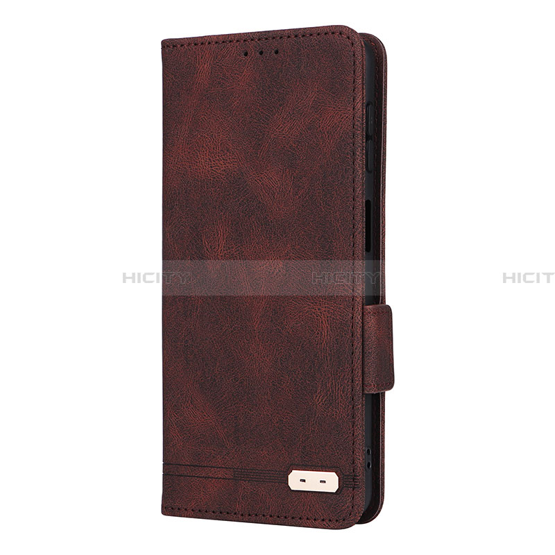 Funda de Cuero Cartera con Soporte Carcasa L10Z para Samsung Galaxy A32 4G Marron