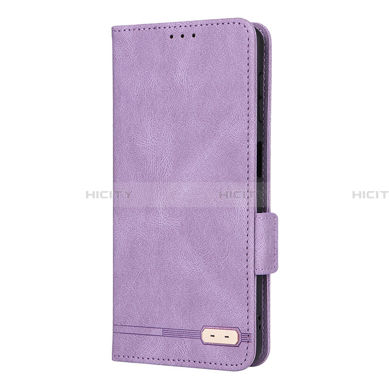 Funda de Cuero Cartera con Soporte Carcasa L10Z para Samsung Galaxy A32 4G Morado