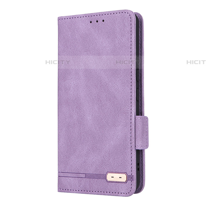 Funda de Cuero Cartera con Soporte Carcasa L10Z para Samsung Galaxy A53 5G Morado