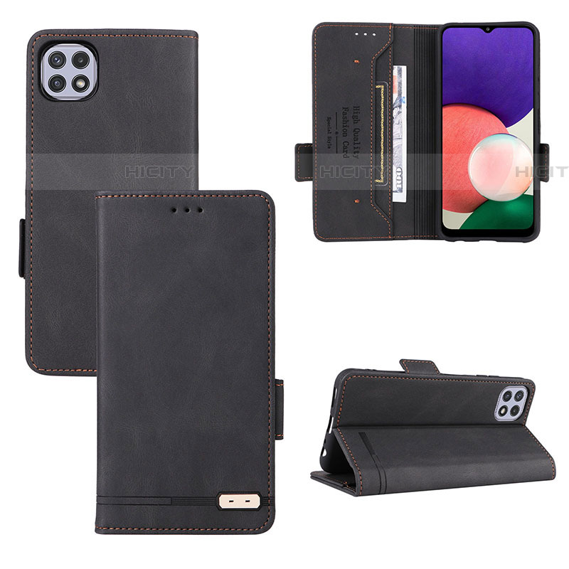 Funda de Cuero Cartera con Soporte Carcasa L10Z para Samsung Galaxy F42 5G