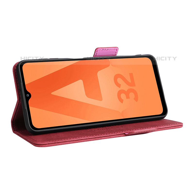 Funda de Cuero Cartera con Soporte Carcasa L10Z para Samsung Galaxy M32 5G