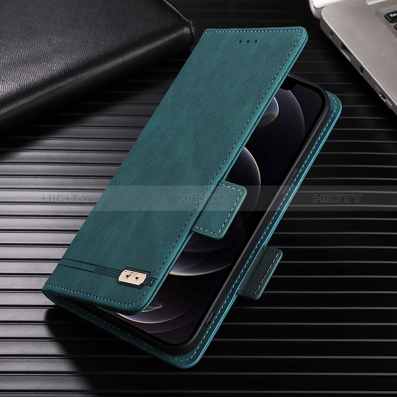 Funda de Cuero Cartera con Soporte Carcasa L10Z para Samsung Galaxy Z Fold3 5G