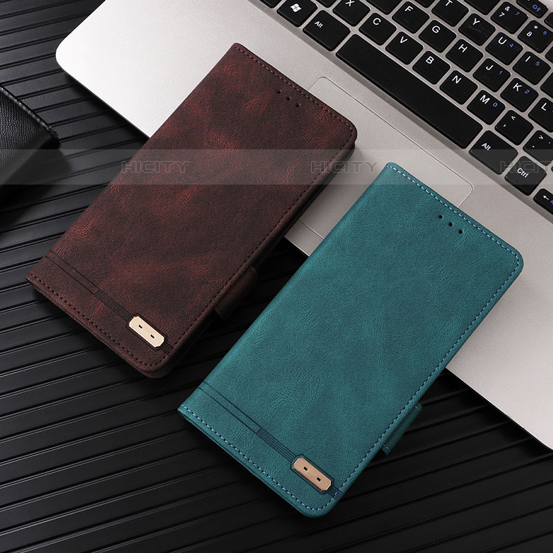 Funda de Cuero Cartera con Soporte Carcasa L10Z para Samsung Galaxy Z Fold4 5G