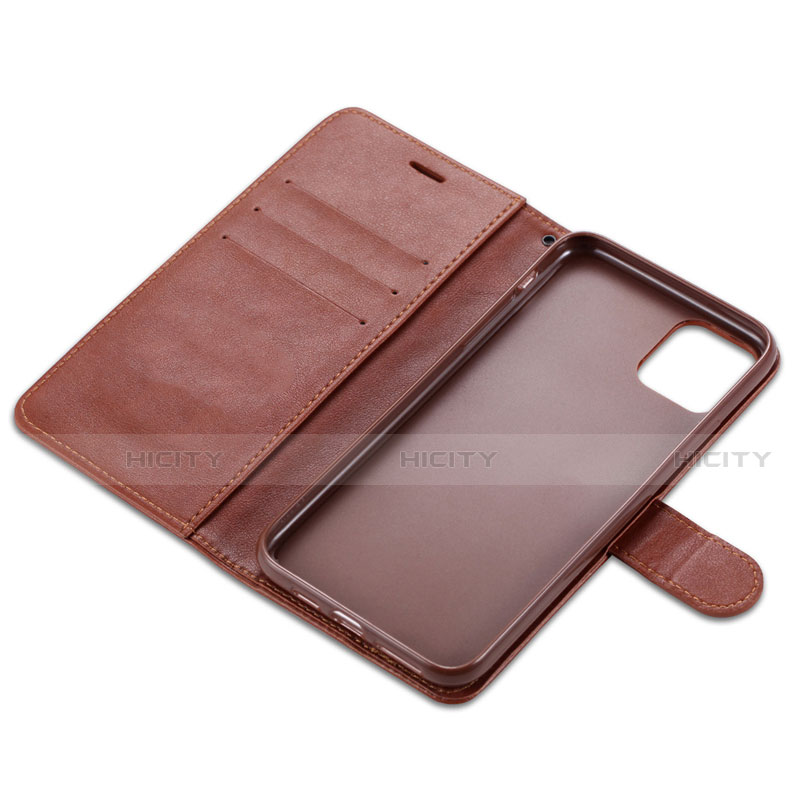 Funda de Cuero Cartera con Soporte Carcasa L11 para Apple iPhone 12 Pro Max