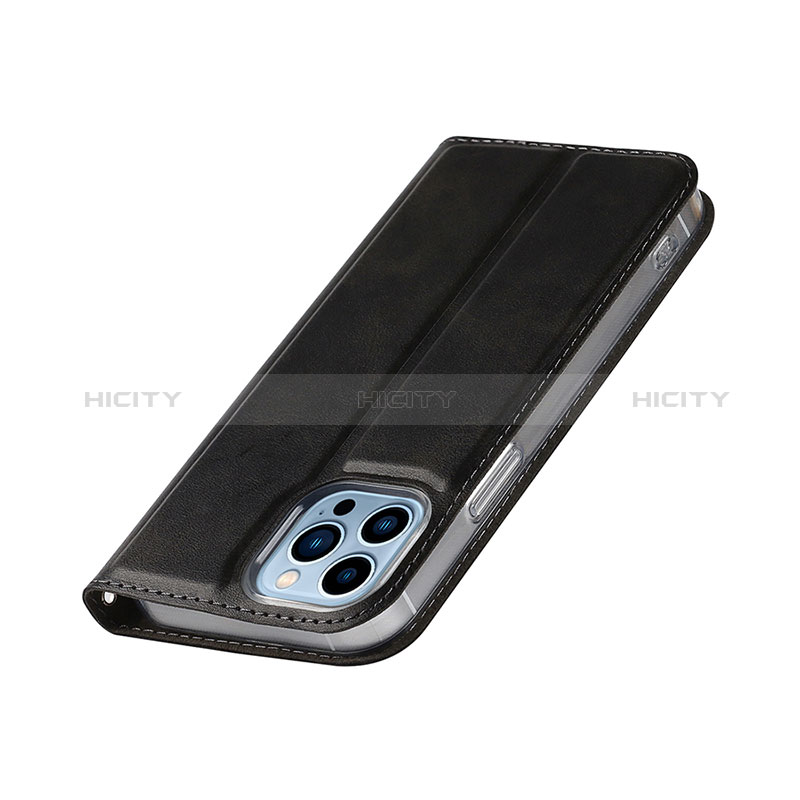 Funda de Cuero Cartera con Soporte Carcasa L11 para Apple iPhone 14 Pro Max