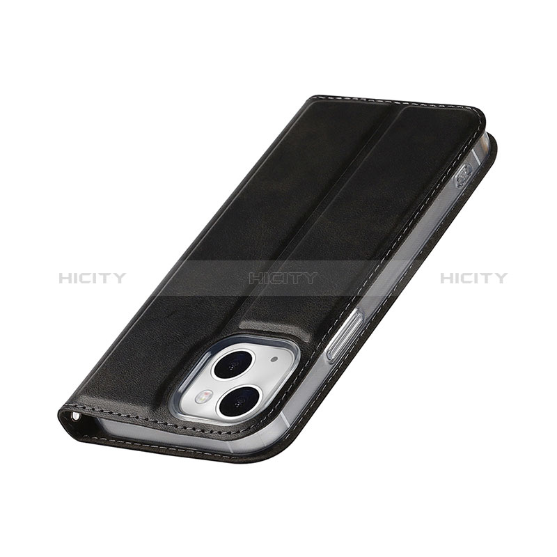 Funda de Cuero Cartera con Soporte Carcasa L11 para Apple iPhone 15