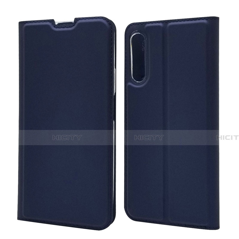 Funda de Cuero Cartera con Soporte Carcasa L11 para Huawei Honor 9X Pro Azul