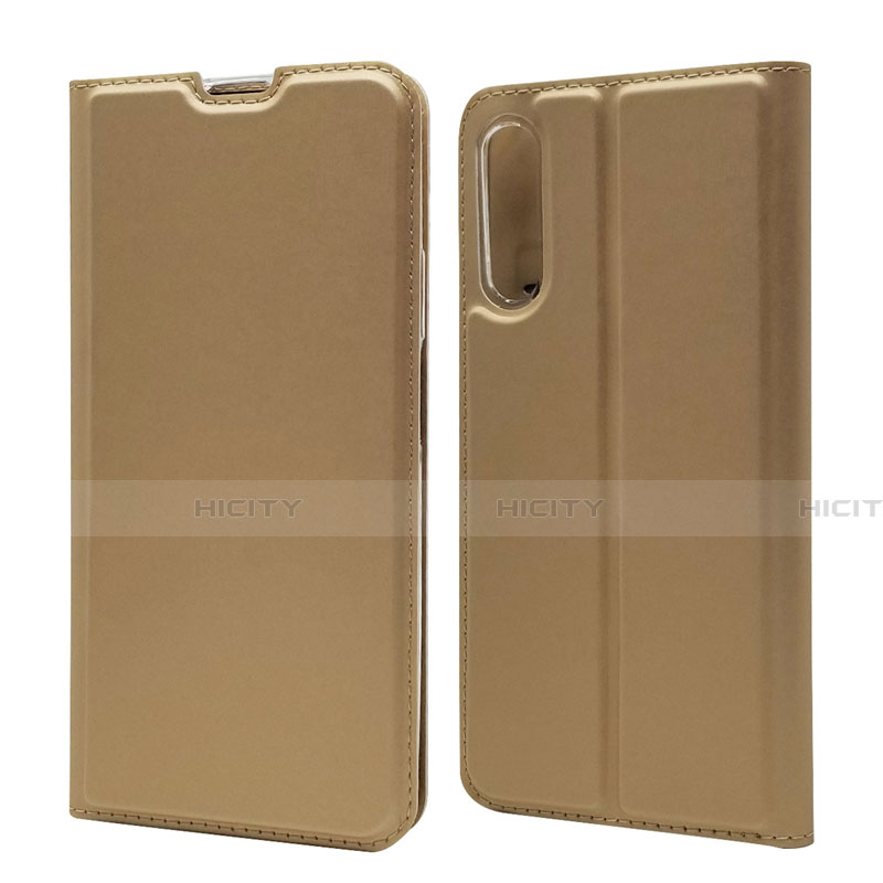 Funda de Cuero Cartera con Soporte Carcasa L11 para Huawei Honor 9X Pro Oro