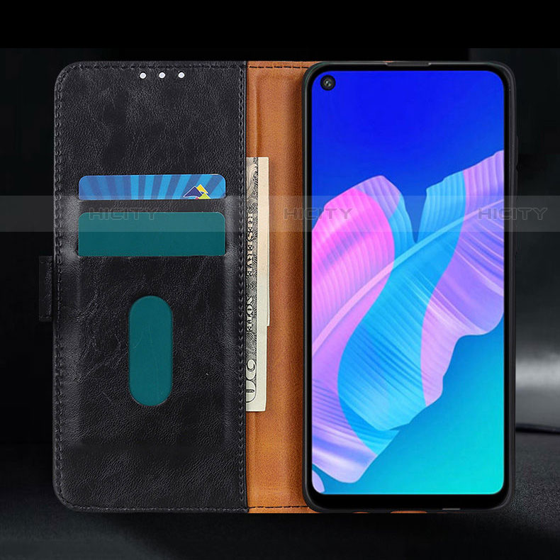 Funda de Cuero Cartera con Soporte Carcasa L11 para Huawei Y7p