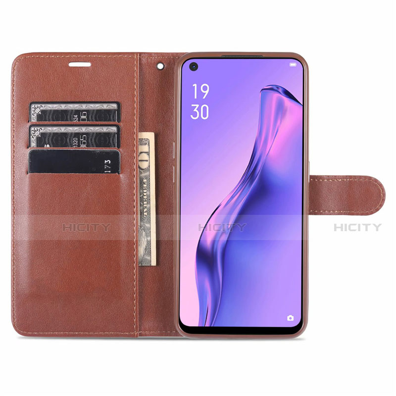 Funda de Cuero Cartera con Soporte Carcasa L11 para Oppo A32