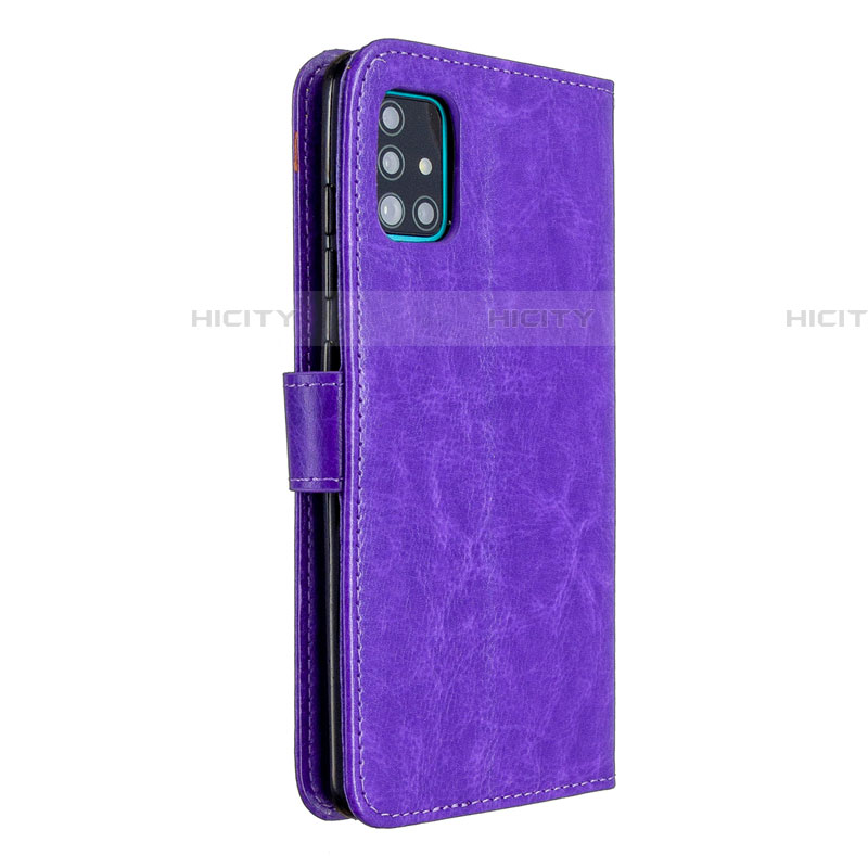 Funda de Cuero Cartera con Soporte Carcasa L11 para Samsung Galaxy A51 5G