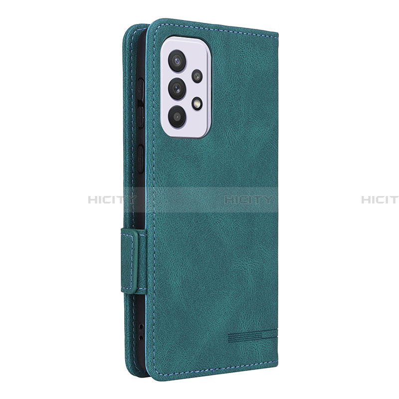 Funda de Cuero Cartera con Soporte Carcasa L11Z para Samsung Galaxy A33 5G Verde