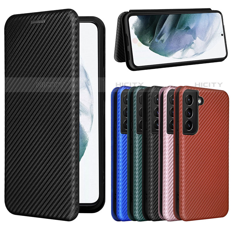 Funda de Cuero Cartera con Soporte Carcasa L11Z para Samsung Galaxy S21 Plus 5G