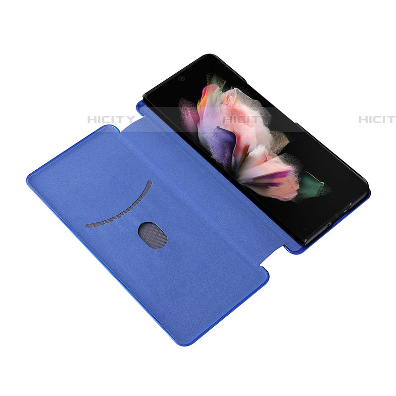 Funda de Cuero Cartera con Soporte Carcasa L11Z para Samsung Galaxy Z Fold4 5G