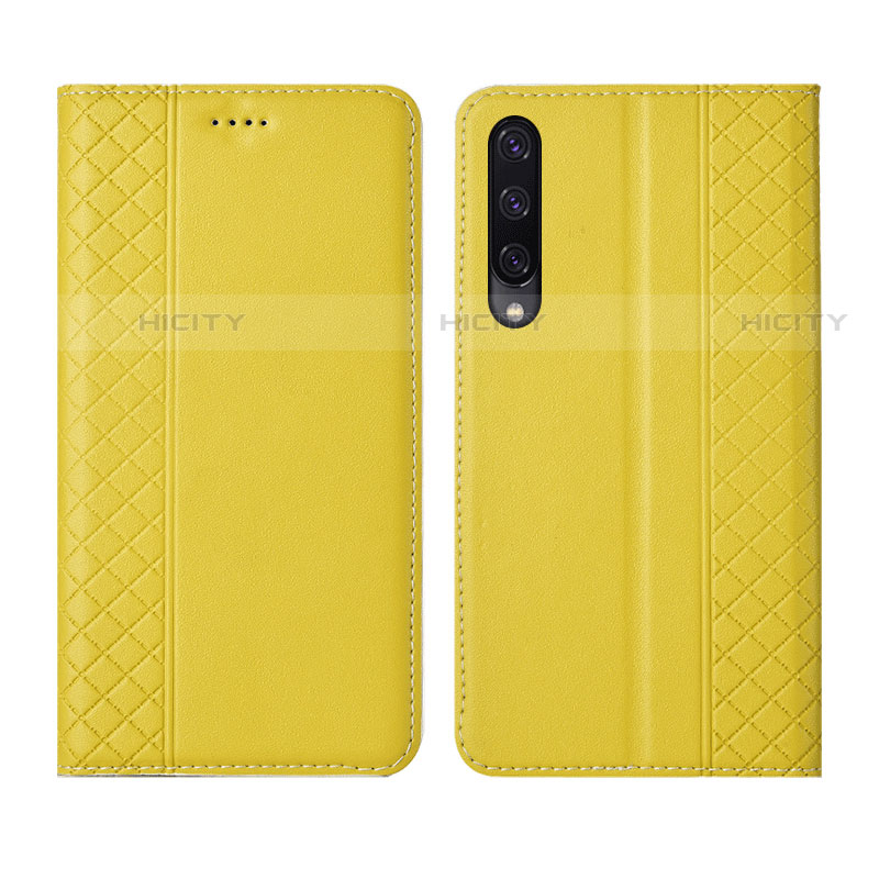 Funda de Cuero Cartera con Soporte Carcasa L12 para Huawei P Smart Pro (2019)