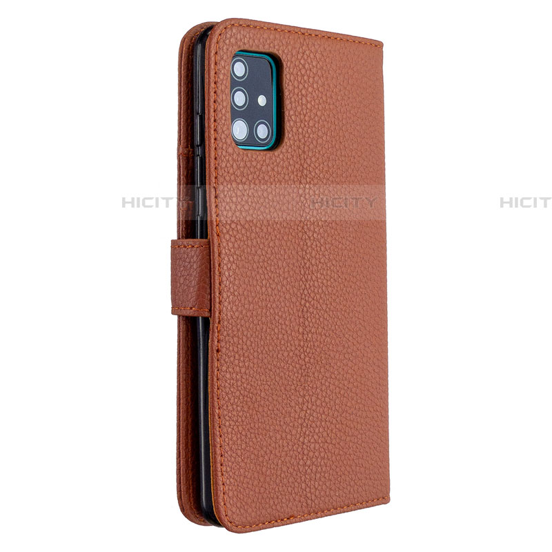 Funda de Cuero Cartera con Soporte Carcasa L12 para Samsung Galaxy A51 5G