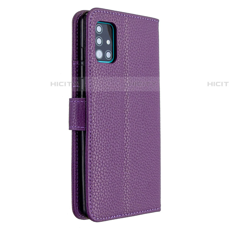 Funda de Cuero Cartera con Soporte Carcasa L12 para Samsung Galaxy A51 5G