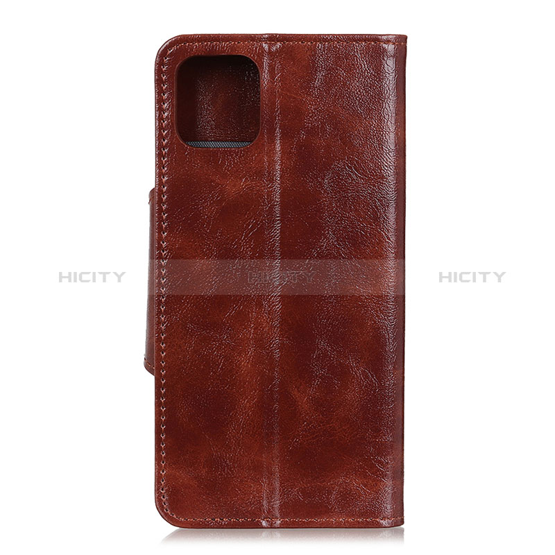 Funda de Cuero Cartera con Soporte Carcasa L12 para Samsung Galaxy A71 4G A715 Marron