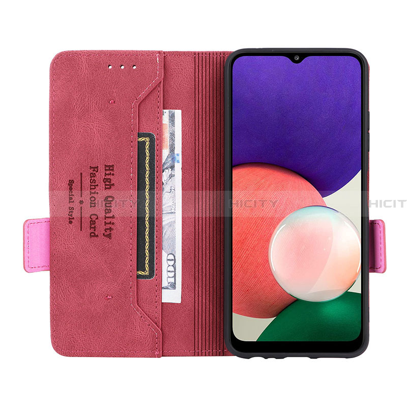 Funda de Cuero Cartera con Soporte Carcasa L12Z para Samsung Galaxy A22 5G