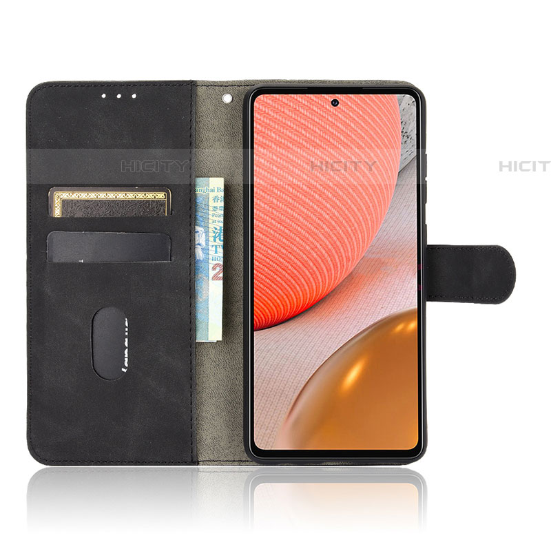 Funda de Cuero Cartera con Soporte Carcasa L12Z para Samsung Galaxy A72 4G