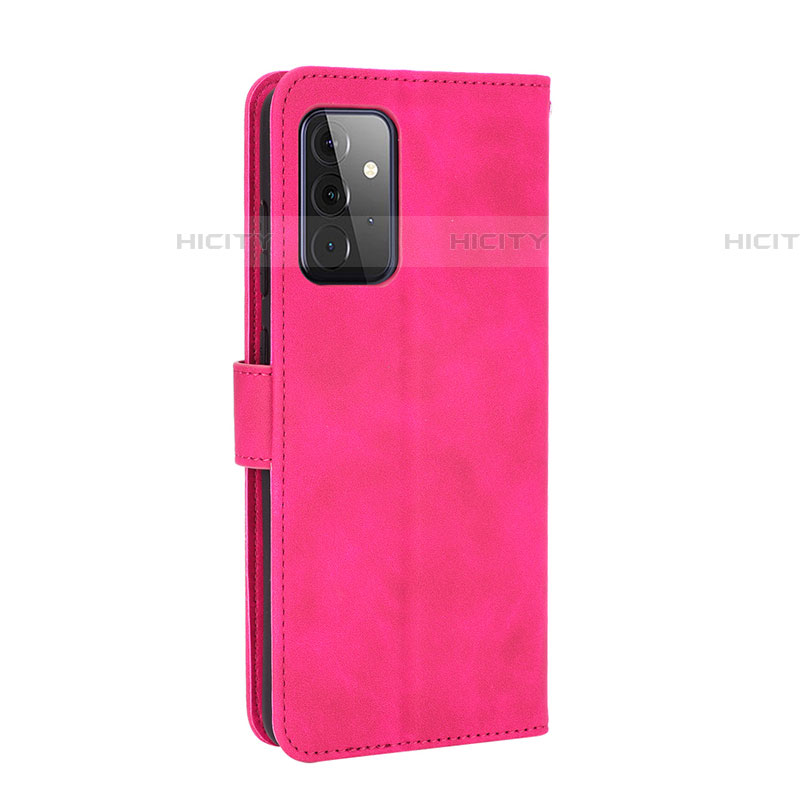 Funda de Cuero Cartera con Soporte Carcasa L12Z para Samsung Galaxy A72 4G