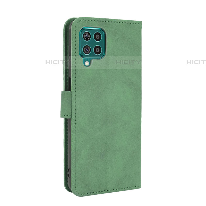 Funda de Cuero Cartera con Soporte Carcasa L12Z para Samsung Galaxy F62 5G Verde