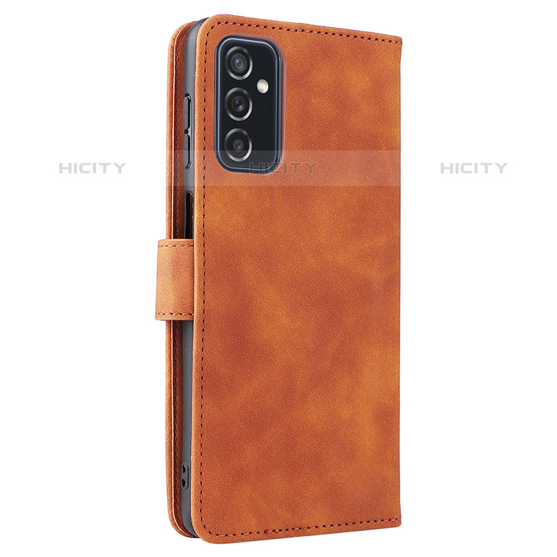 Funda de Cuero Cartera con Soporte Carcasa L12Z para Samsung Galaxy M52 5G Marron