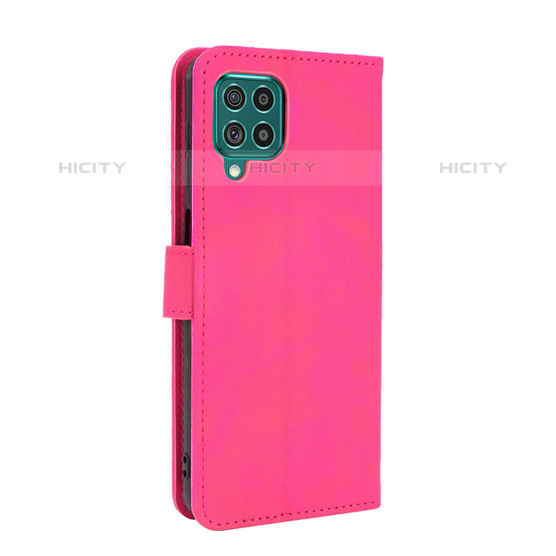 Funda de Cuero Cartera con Soporte Carcasa L12Z para Samsung Galaxy M62 4G Rosa Roja