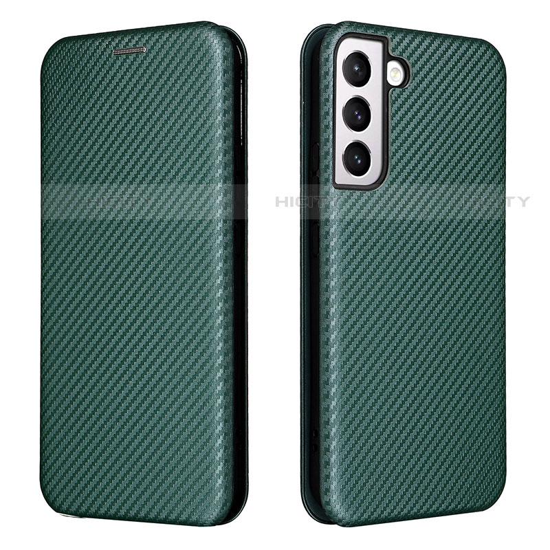 Funda de Cuero Cartera con Soporte Carcasa L12Z para Samsung Galaxy S21 FE 5G