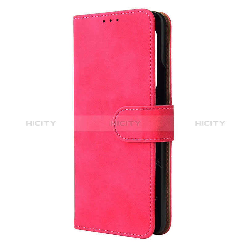 Funda de Cuero Cartera con Soporte Carcasa L12Z para Samsung Galaxy Z Fold3 5G