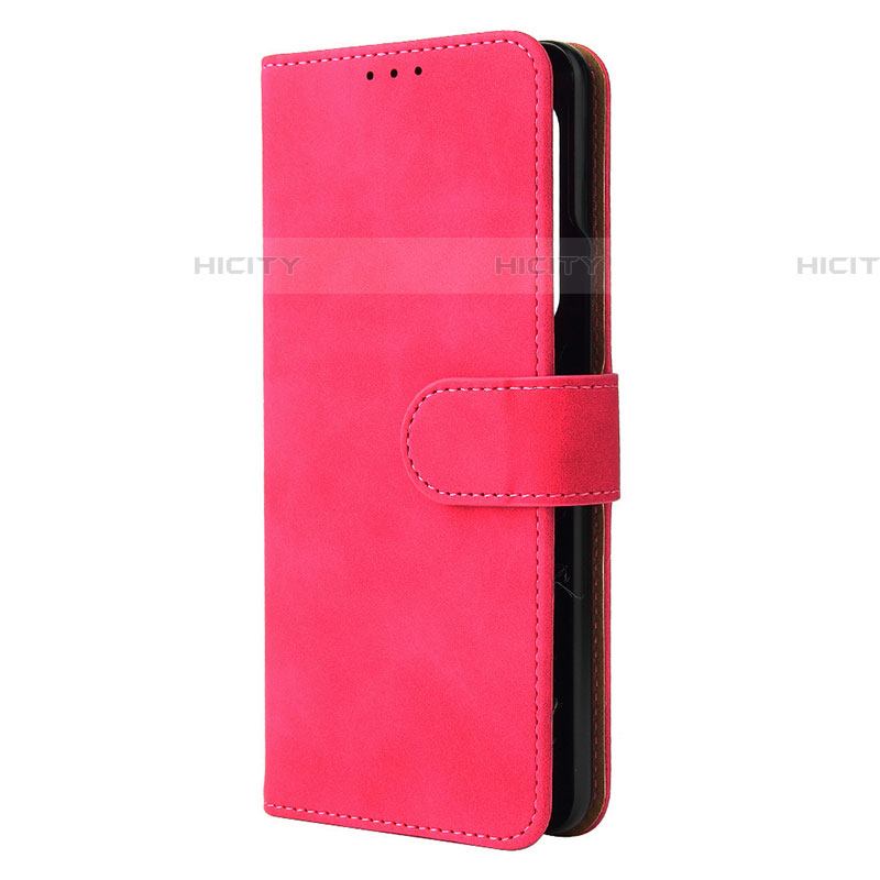 Funda de Cuero Cartera con Soporte Carcasa L12Z para Samsung Galaxy Z Fold4 5G