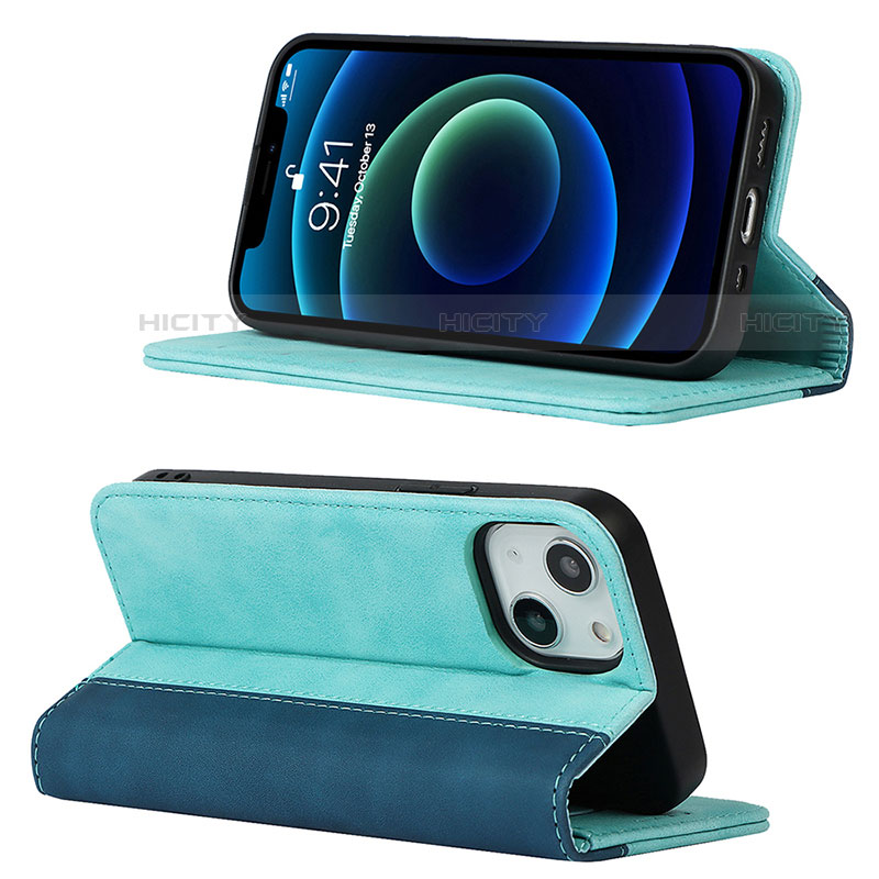 Funda de Cuero Cartera con Soporte Carcasa L13 para Apple iPhone 14