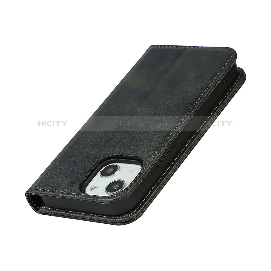 Funda de Cuero Cartera con Soporte Carcasa L14 para Apple iPhone 13