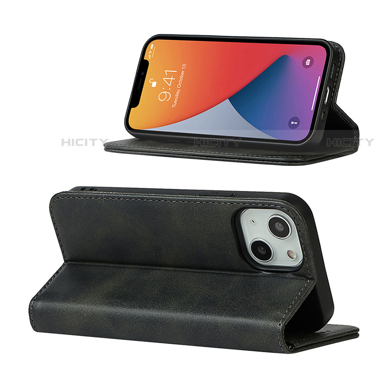 Funda de Cuero Cartera con Soporte Carcasa L14 para Apple iPhone 14