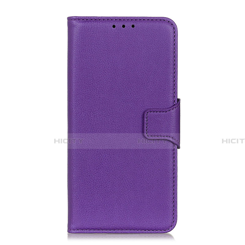 Funda de Cuero Cartera con Soporte Carcasa L14 para Huawei Nova 7i Morado