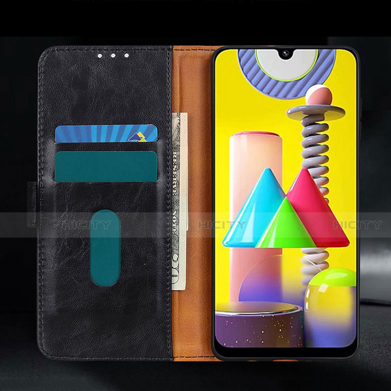 Funda de Cuero Cartera con Soporte Carcasa L14 para Samsung Galaxy M21s