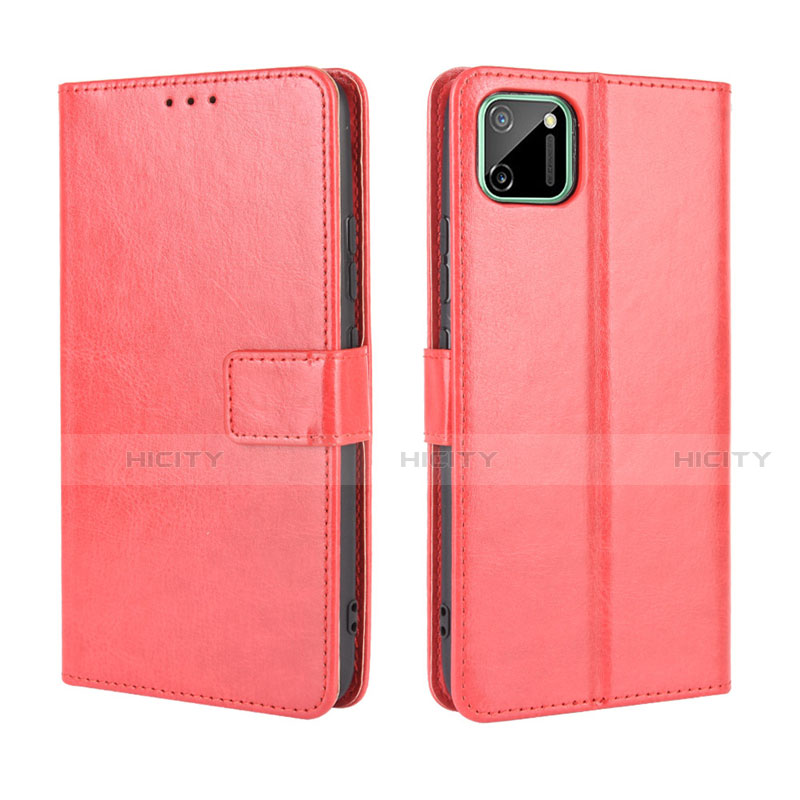 Funda de Cuero Cartera con Soporte Carcasa L15 para Realme C11