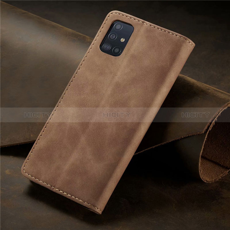 Funda de Cuero Cartera con Soporte Carcasa L15 para Samsung Galaxy A71 4G A715