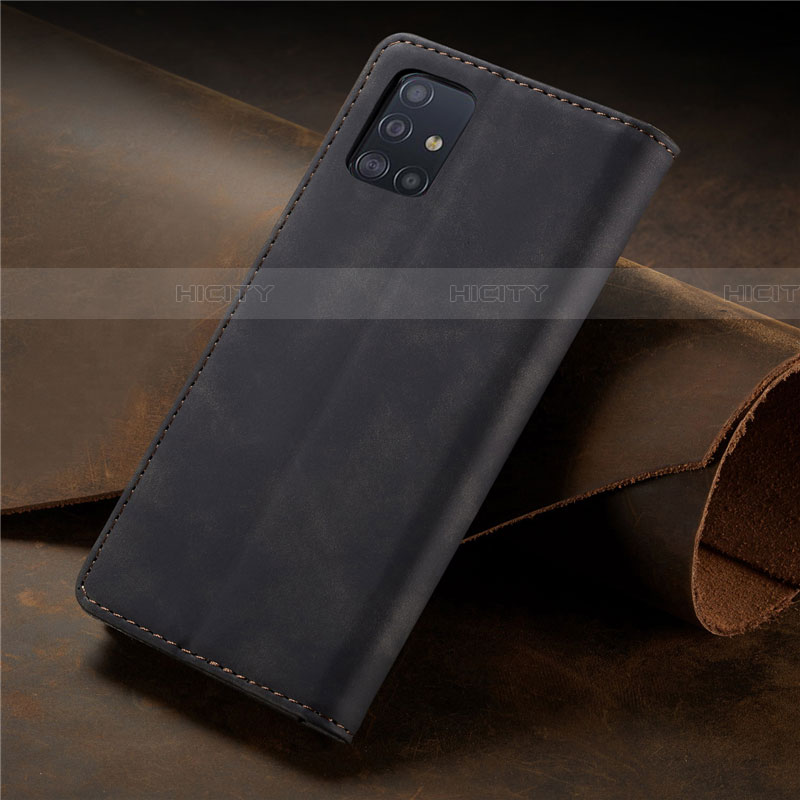 Funda de Cuero Cartera con Soporte Carcasa L15 para Samsung Galaxy A71 5G