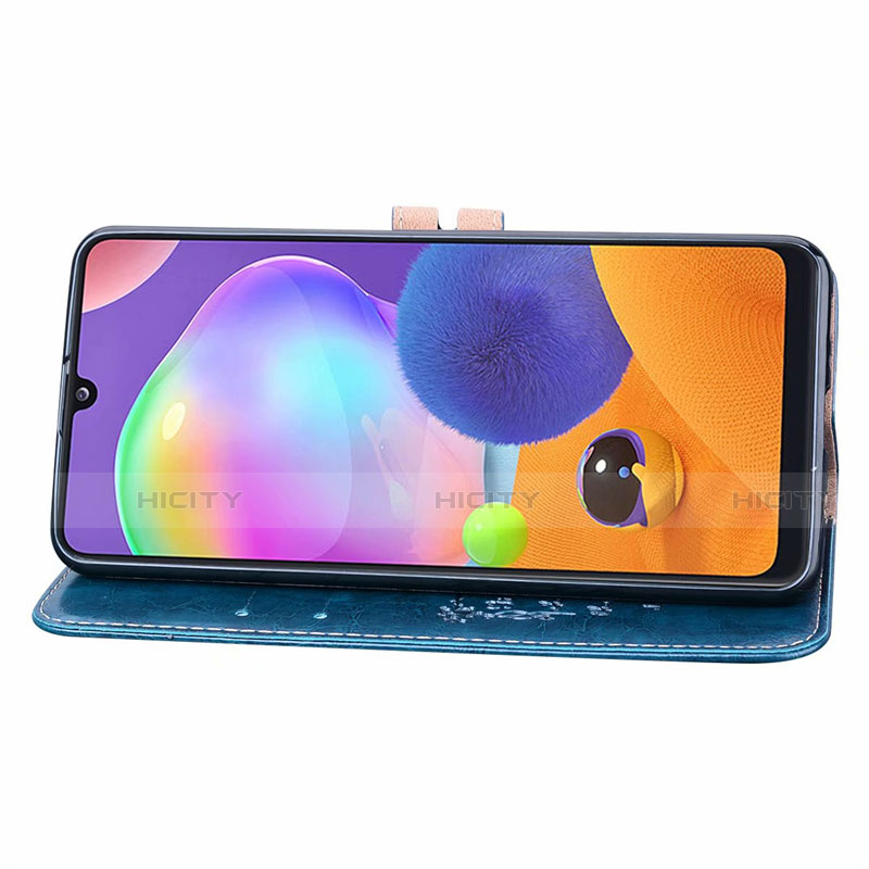 Funda de Cuero Cartera con Soporte Carcasa L16 para Samsung Galaxy A31